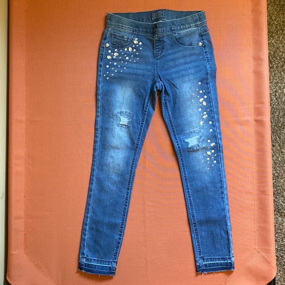 Justice jeggings.